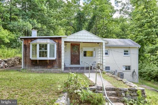 Nestled in the woods